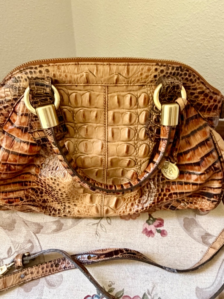Brahmin Louise Rose Satchel - In Like New Condition